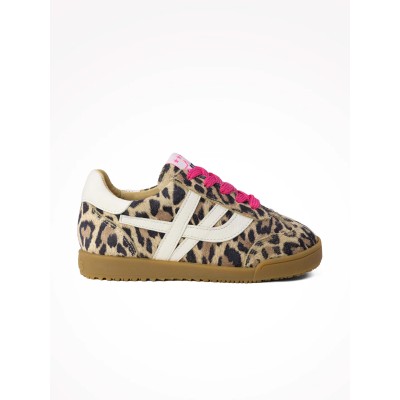 ACEBOS - Baskets Janys - Beige Léopard