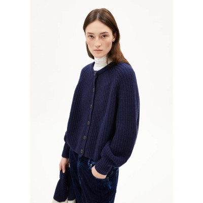 ARMEDANGELS - Cardigan Selmaa en laine - Navy