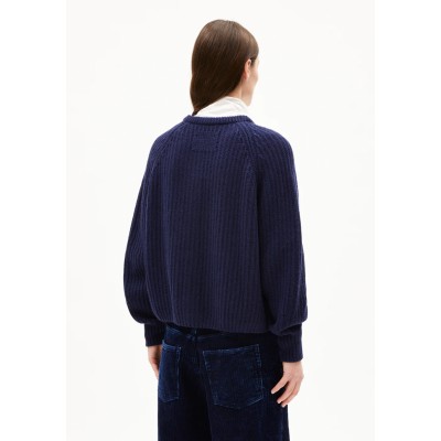ARMEDANGELS - Cardigan Selmaa en laine - Navy