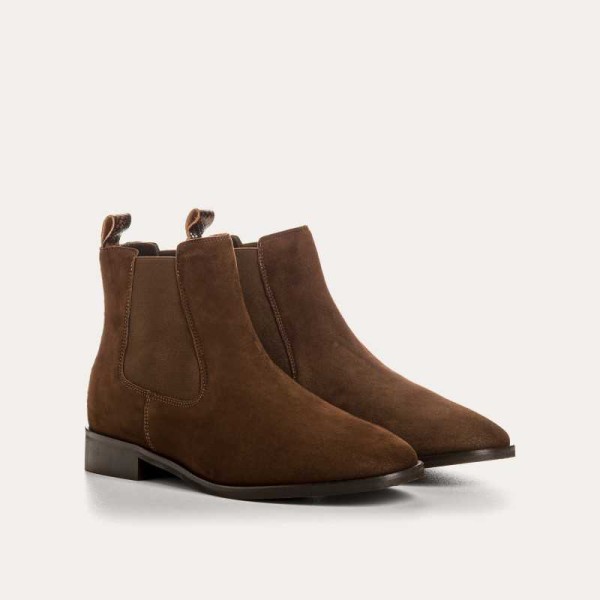 REQINS - Bottines Zellie - Cacao