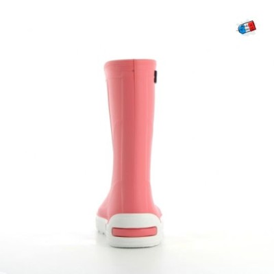 Méduse – Bottes Enfant Airport Bonbon/Blanc