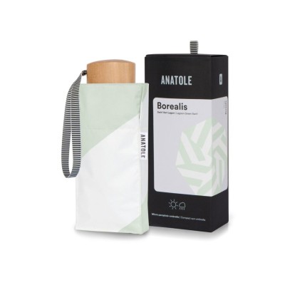 ANANATOLE - Parapluie/Ombrelle Borealis - Swirl Vert Lagon