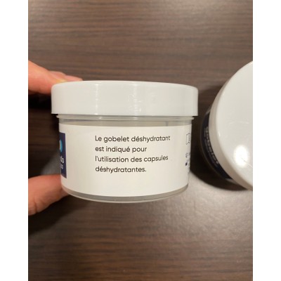 Gobelet pour capsule déshydratante