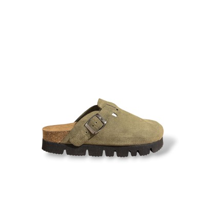 LA MAISON DE L'ESPADRILLE - Sabot - Kaki
