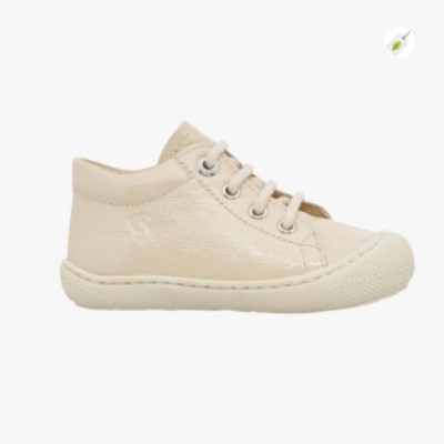 Naturino - Cocoon à lacets vernis - Milk