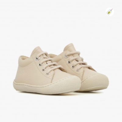 Naturino - Cocoon à lacets vernis - Milk