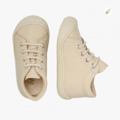 Naturino - Cocoon à lacets vernis - Milk