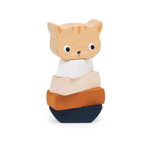 MENTARI - Chat Empilable en bois