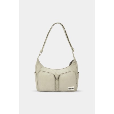 HINDBAG - Sac Multipocket Emile - Vert argile