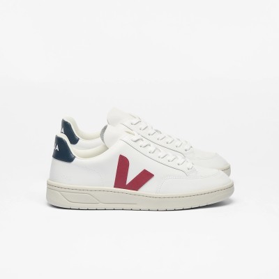 VEJA - Baskets V12 - White Marsala Nautico