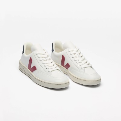 VEJA - Baskets V12 - White Marsala Nautico