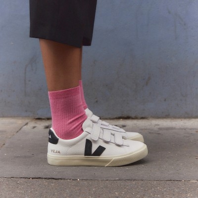 VEJA - Baskets Recife - Blanc/Noir