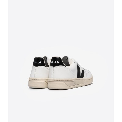 Veja - Baskets - V10 Leather White Black