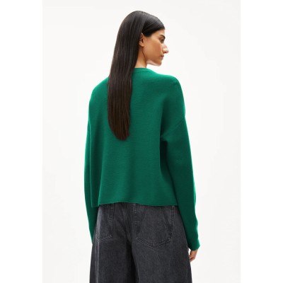 ARMEDANGELS - Pull Merinaa en coton - Emerald Green