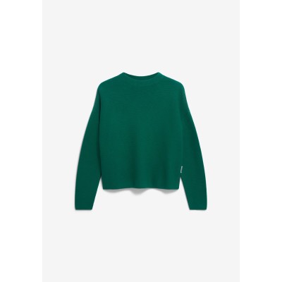 ARMEDANGELS - Pull Merinaa en coton - Emerald Green