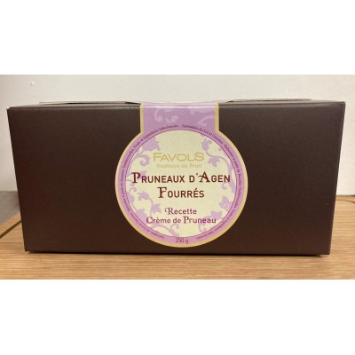 Pruneaux d'Agen fourrés à la Crème de Pruneau - 250g - Favols Pruneaux d'Agen fourrés à la Crème de Pruneau - 250g - Favols