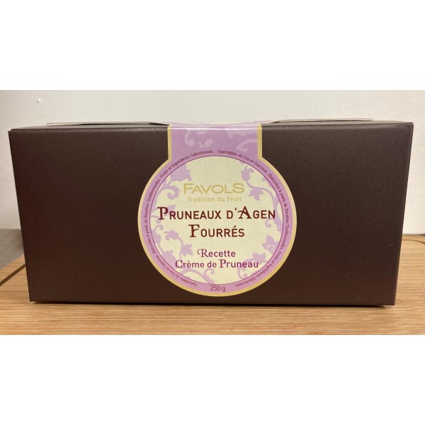 Pruneaux d'Agen fourrés à la Crème de Pruneau - 250g - Favols