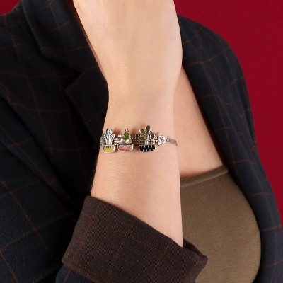 TARATATA bijoux Bracelet Jardin d'hiver.