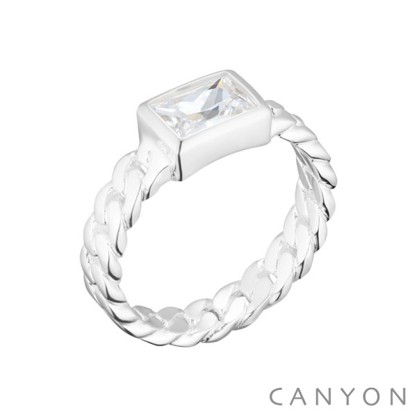 CANYON France Bague Argent.