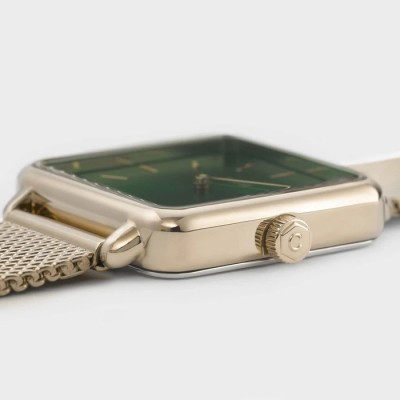Cluse Montre Femme Tétragone Mesh.