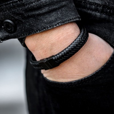 REBEL&ROSE Bracelet Full Metal Herringbone.