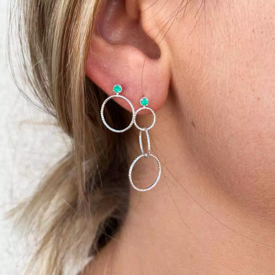 DORIANE Boucles d’oreilles.