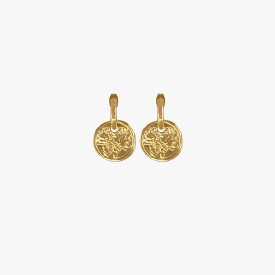 CXC Boucles d'oreilles Créoles Vainilla.