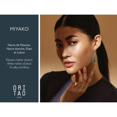 ORI TAO Bijoux Boucles d’oreilles Miyako.