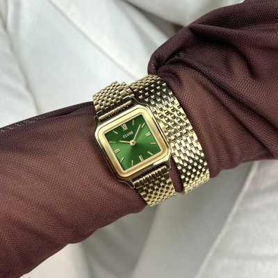 Cluse Montre Femme Gracieuse Petite Double tours.