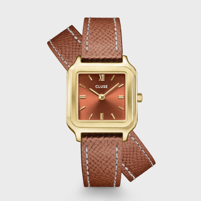 Cluse Montre Femme Gracieuse Petite Double tours.