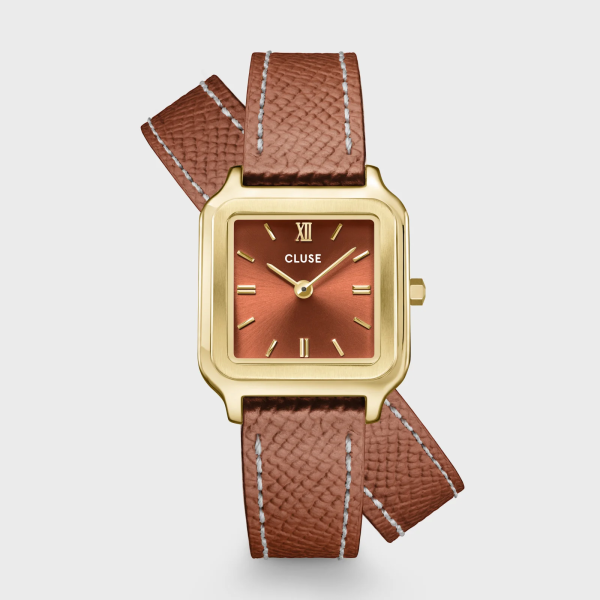 Cluse Montre Femme Gracieuse Petite Double tours.