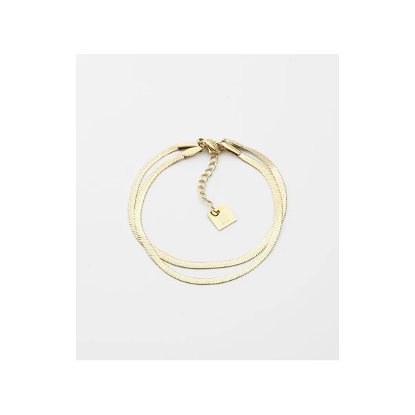 ZAG Bijoux Bracelet Acier doré Ghery.