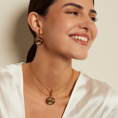 CXC Boucles d'oreilles Moneda Alejandro.