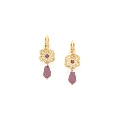 FRANCK HERVAL Dormeuses Dew Mauve.