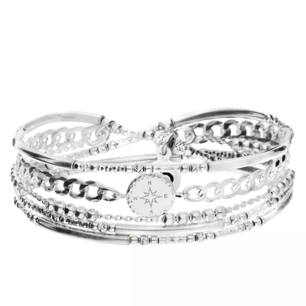 DORIANE Bijoux Bracelet Rose des Vents.