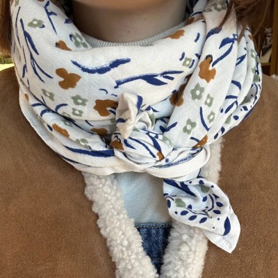 SO FAMILY Foulard Iris Pomme.