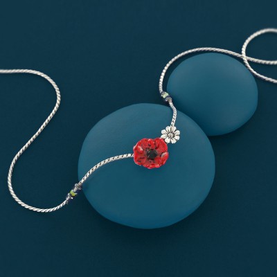 TARATATA bijoux Collier Taraboum Joli Coquelicot.