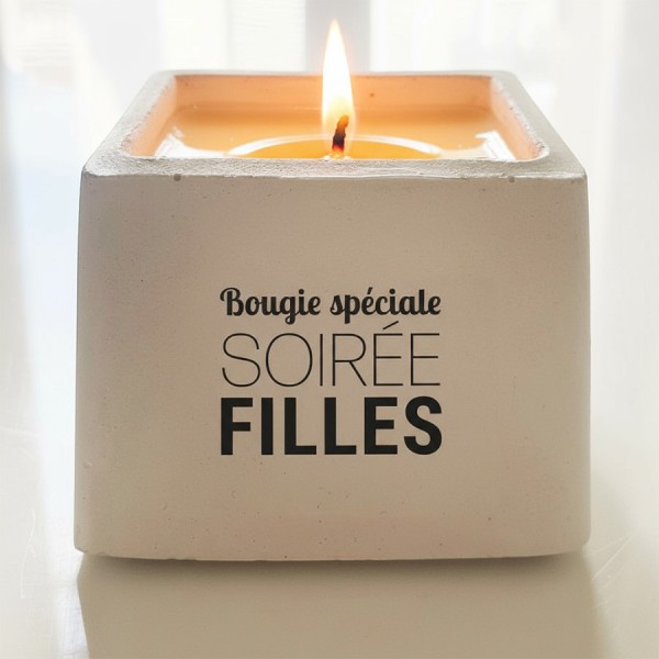 TOUT EST DIT Bougies Soirée Filles.