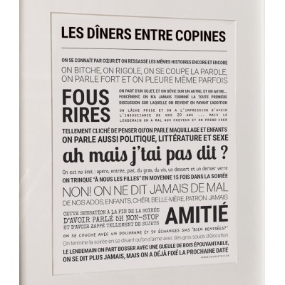 TOUT EST DIT Les Dîners entre Copines.