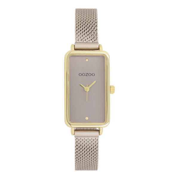 OOZOO Montre femme rectangulaire.