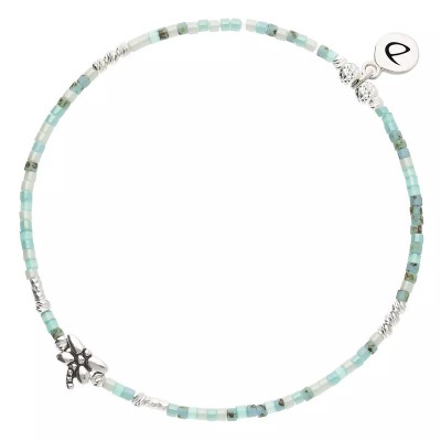 DORIANE Bijoux Bracelet Ma Libellule Vert Turquoise.