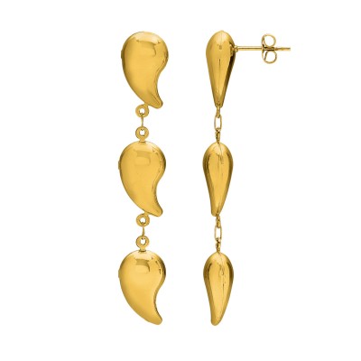 N°3 Boucles d’oreilles pendantes.
