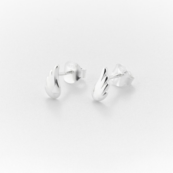 CANYON France Boucles d'oreilles Puces Argent.