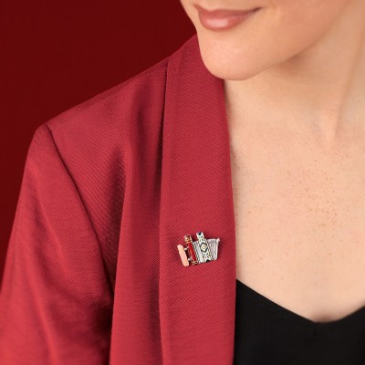 TARATATA bijoux Broche Romans.