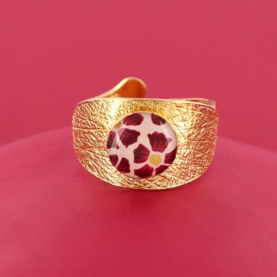 TARATATA bijoux Bague Magnolia.