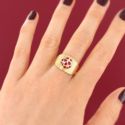 TARATATA bijoux Bague Magnolia.