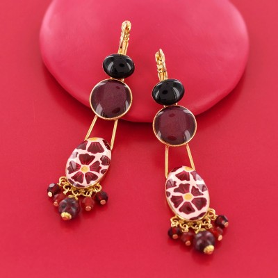 TARATATA bijoux Boucles d’oreilles Dormeuses Magnolia.