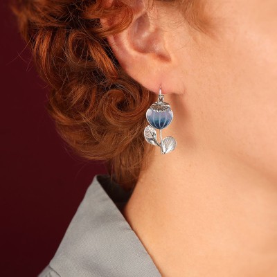 TARATATA bijoux Boucles d'oreilles Dormeuses Opium.