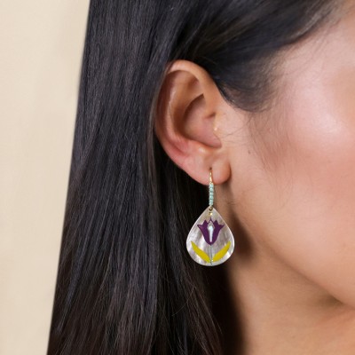 FRANCK HERVAL Boucles d’oreilles Dormeuses Célinda.