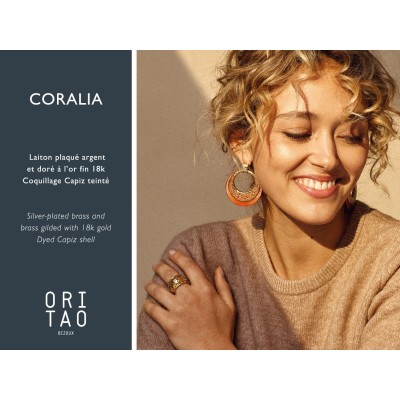 ORI TAO Bijoux Boucles d’oreilles Coralia.
